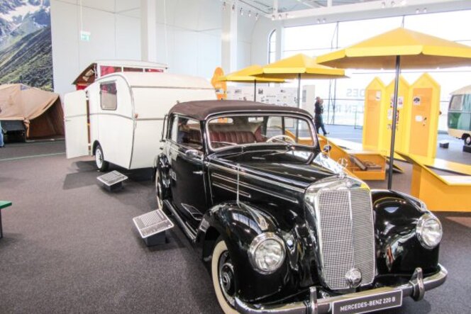 Oldtimer im Erwin Hymer Museum
