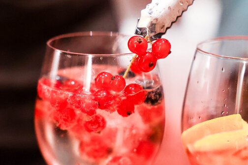 Lillet wird zubereitet im Gasthaus Stern Bad Waldsee