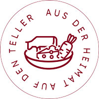 Regionalstempel aus der Heimat auf den Teller Stempel aus der Heimat auf den Teller